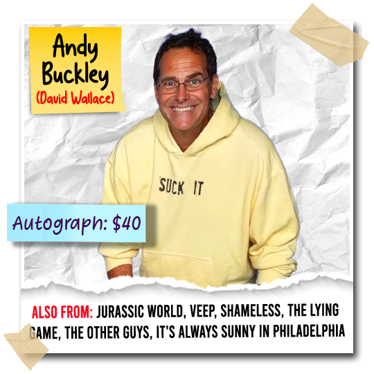 Andy Buckley Tickets