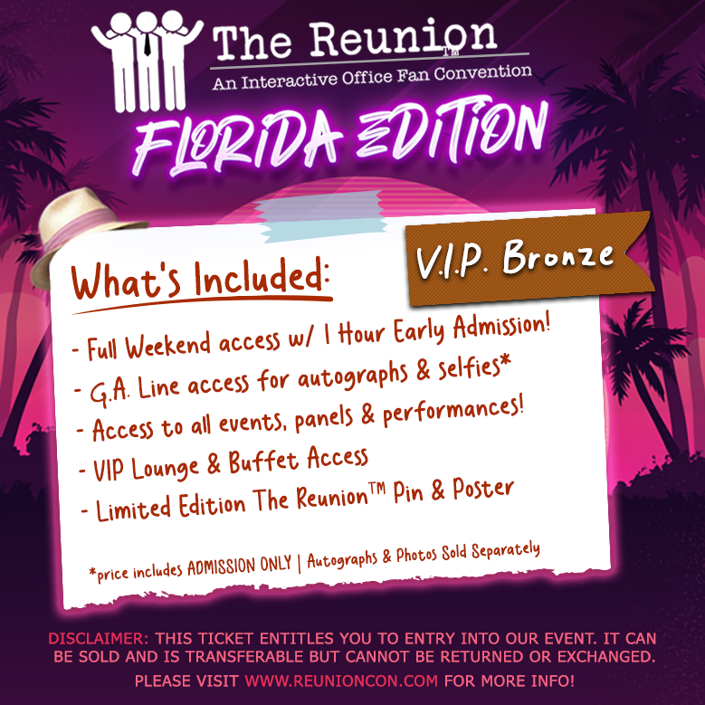The Reunion: Miami 2024: VIP Passes